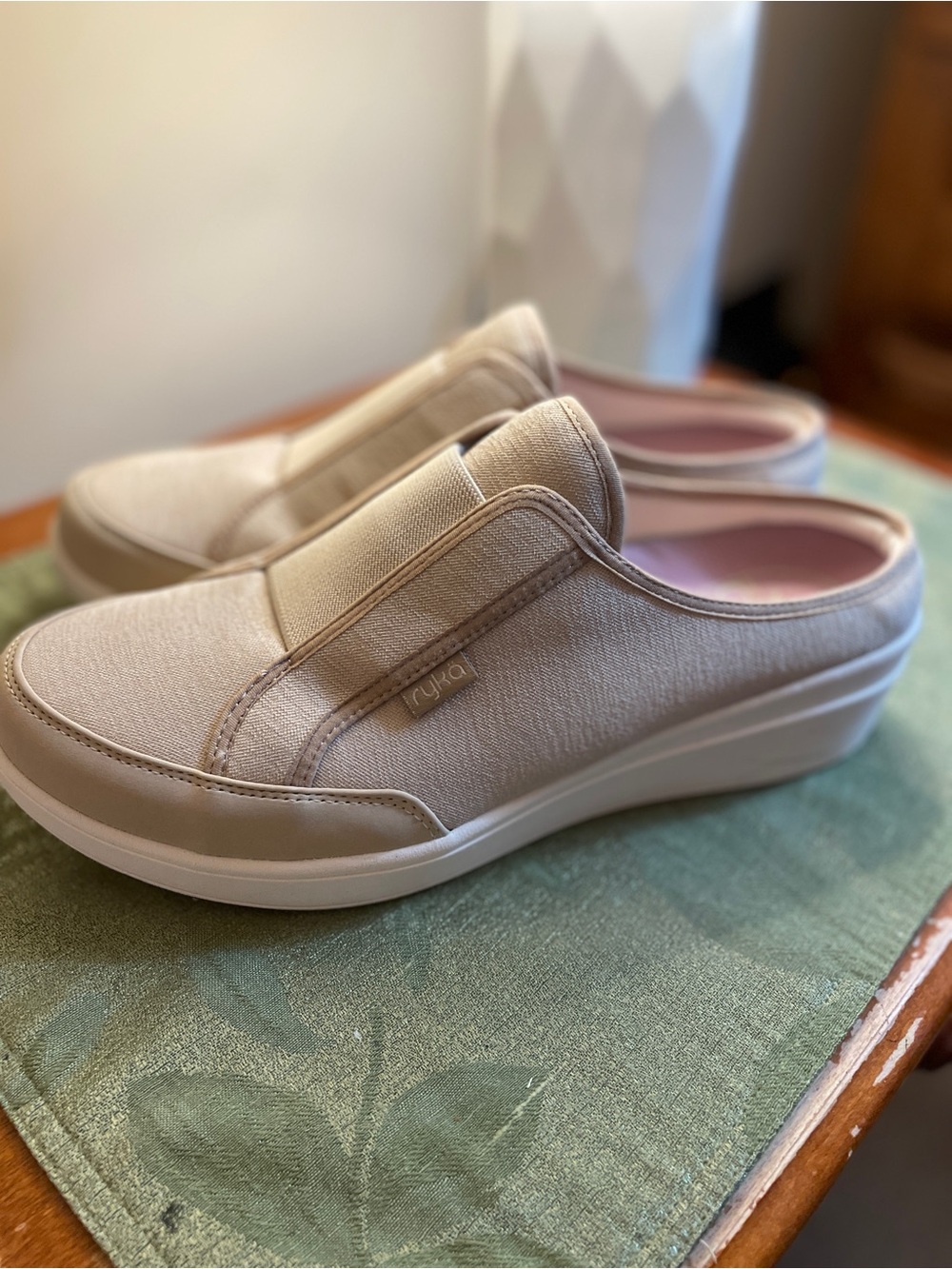 Ryka Athletic Mules.